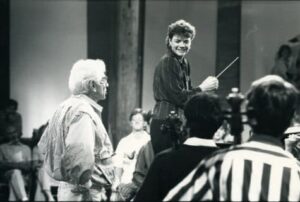 Leonard Bernstein and Marin Alsop