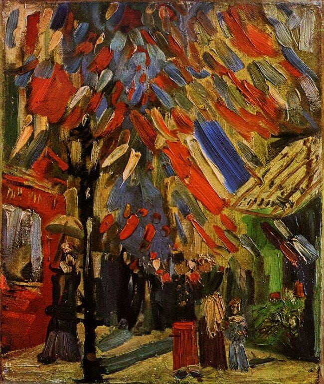 Van Gogh: The 14th July in Paris, 1886 (Foundation Hahnloser / Jaeggli)