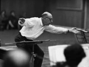 Stravinsky conducting