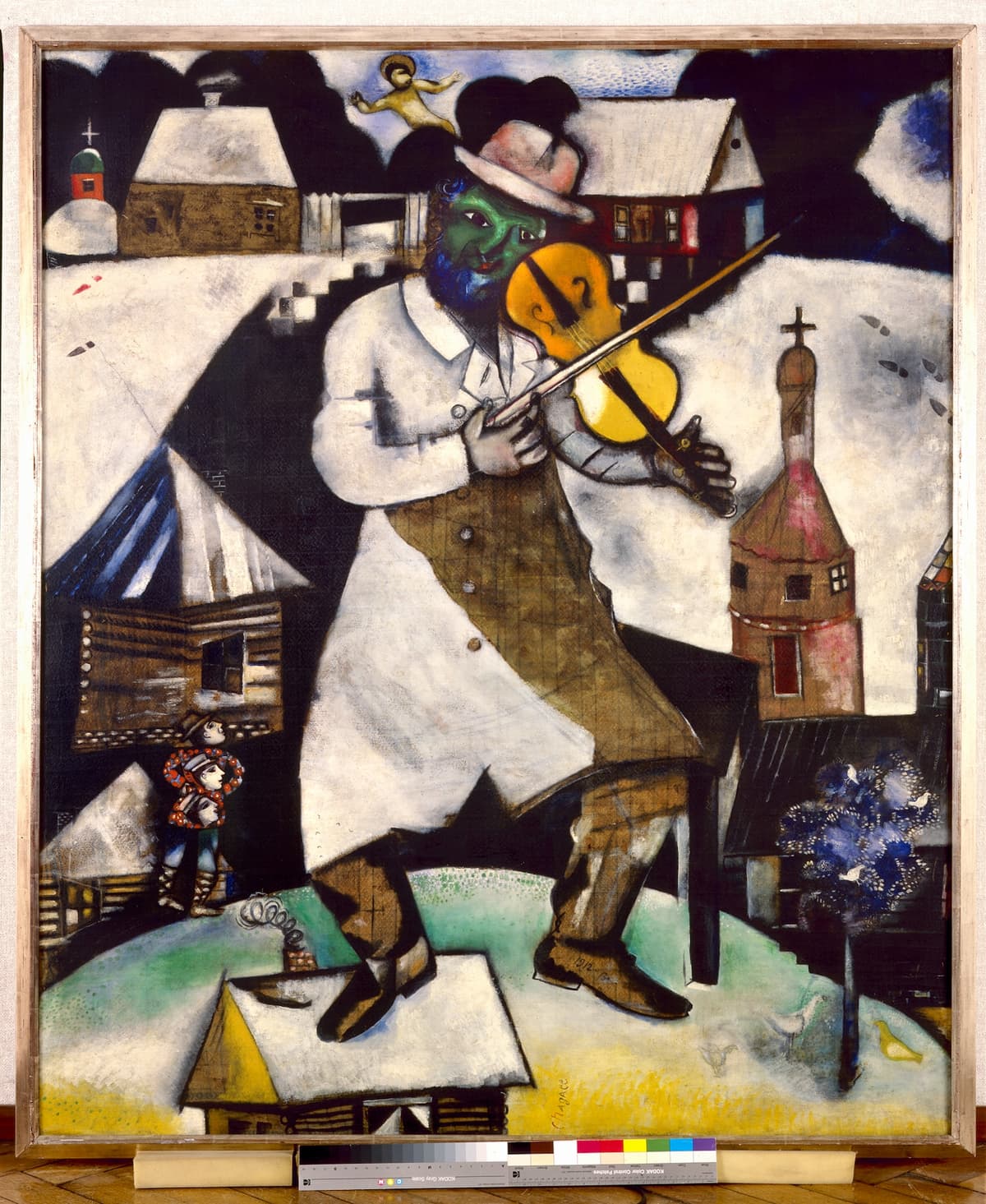 Marc Chagall: Le Violiniste, 1912-1913 (on loan: Collection Stedelijk Museum Amsterdam)