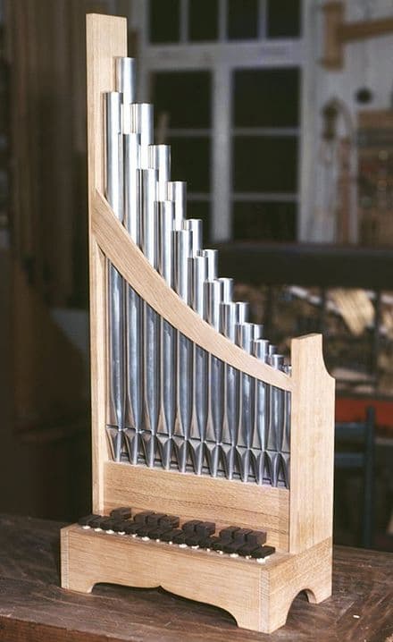 The music instrument Portative organ, 1979 (reconstruction)