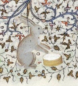 Rabbit and drum - [Morgan, MS M1004]