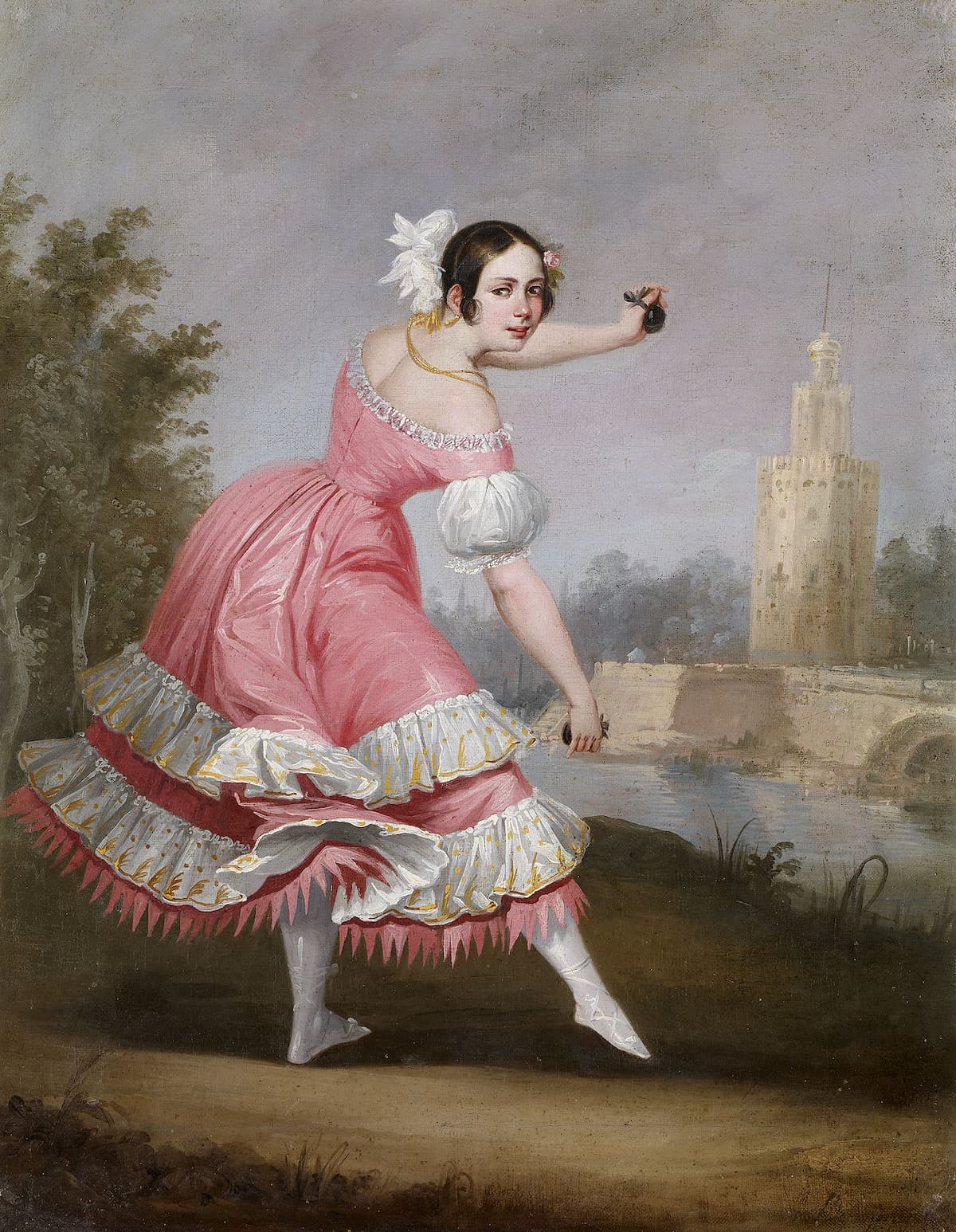 Antonio Cabral Bejarano: A Bolero Dancer, 1842 (Malagà, Spain: Carmen Thyssen Museum)