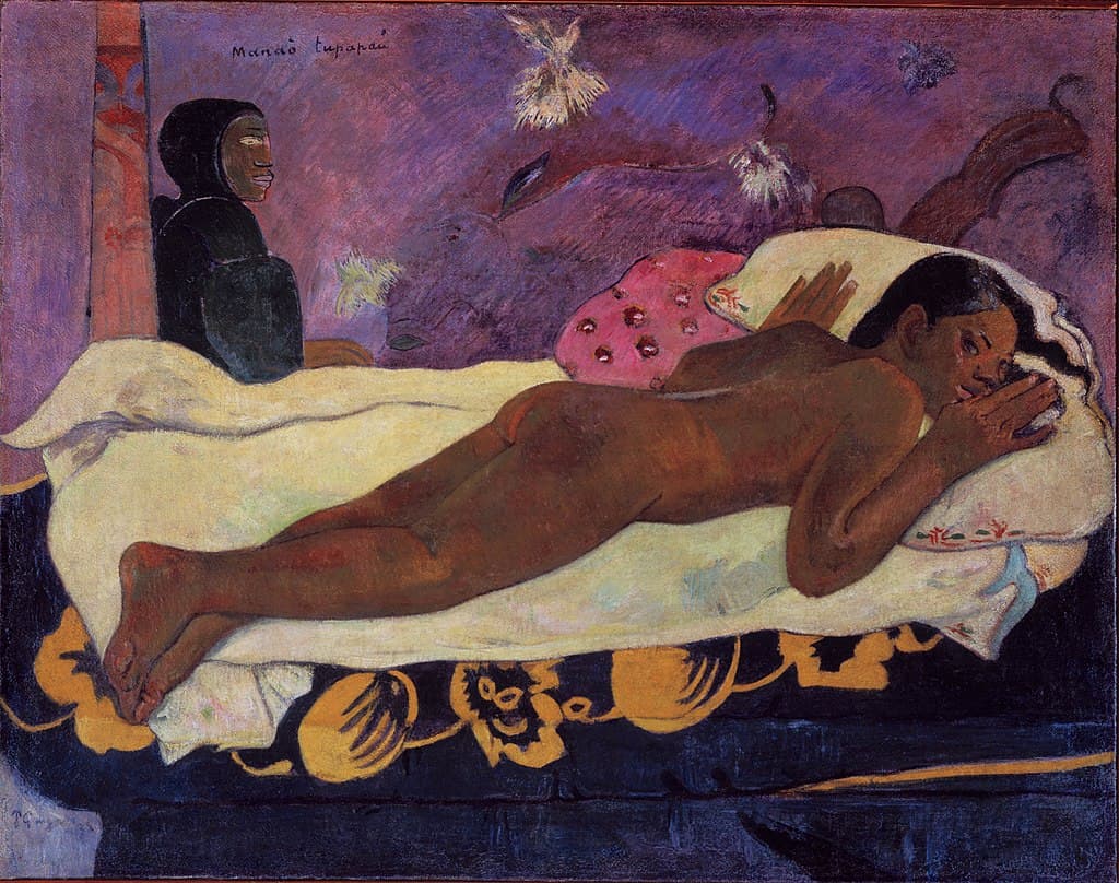 Paul Gauguin: Manao tupapau (The Spirit of the Dead Keep Watch), 1892 (Buffalo, NY: Albright Knox Art Gallery)