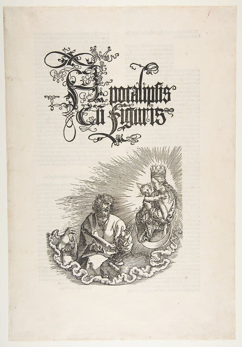 Dürer: Apocalipsis cum figuris, 1511 (Met Museum)