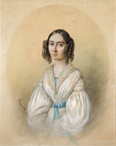 Portrait of composer Fanny Mendelssohn