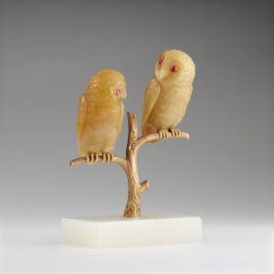 Fabergé: Owls with Ruby Eyes (courtesy of Wartski, Chairman Nicholas Snowman OBE)