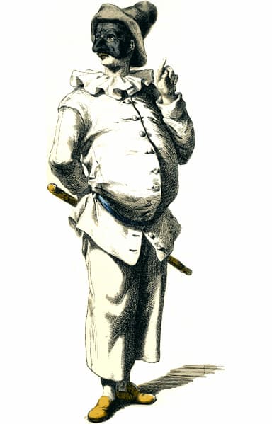 Maurice Sand: Pulcinella in 1700, 1860