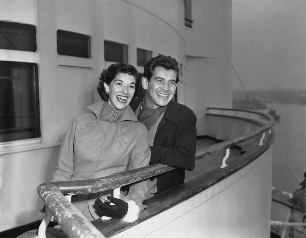 Shirley and Leonard Bernstein