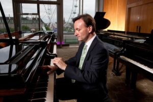 Stephen Hough playing the piano
