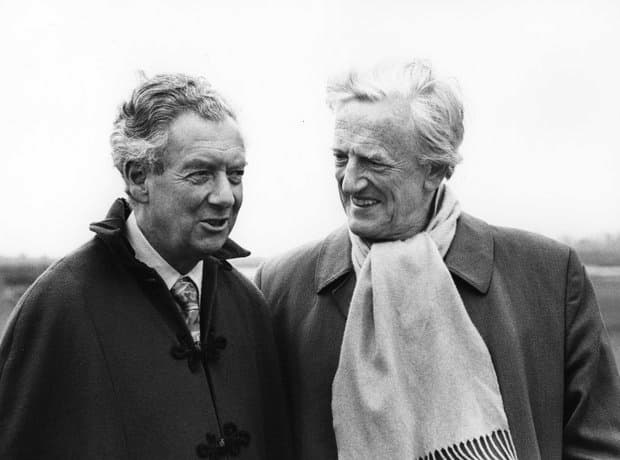 Photo of Benjamin Britten and Peter Pears