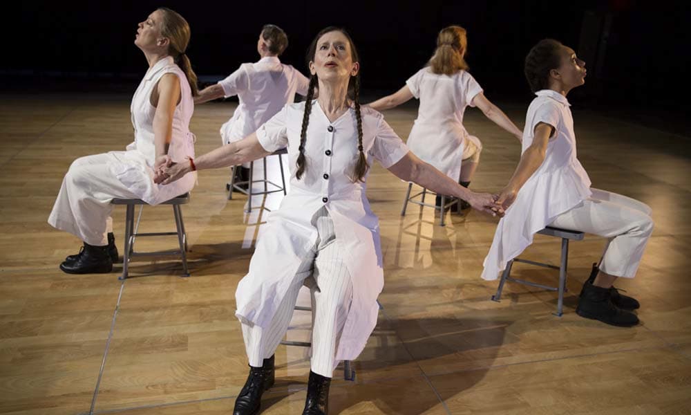 Photo of Meredith Monk performance