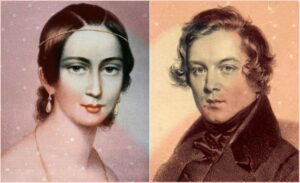 Collage of Robert and Clara Schumann