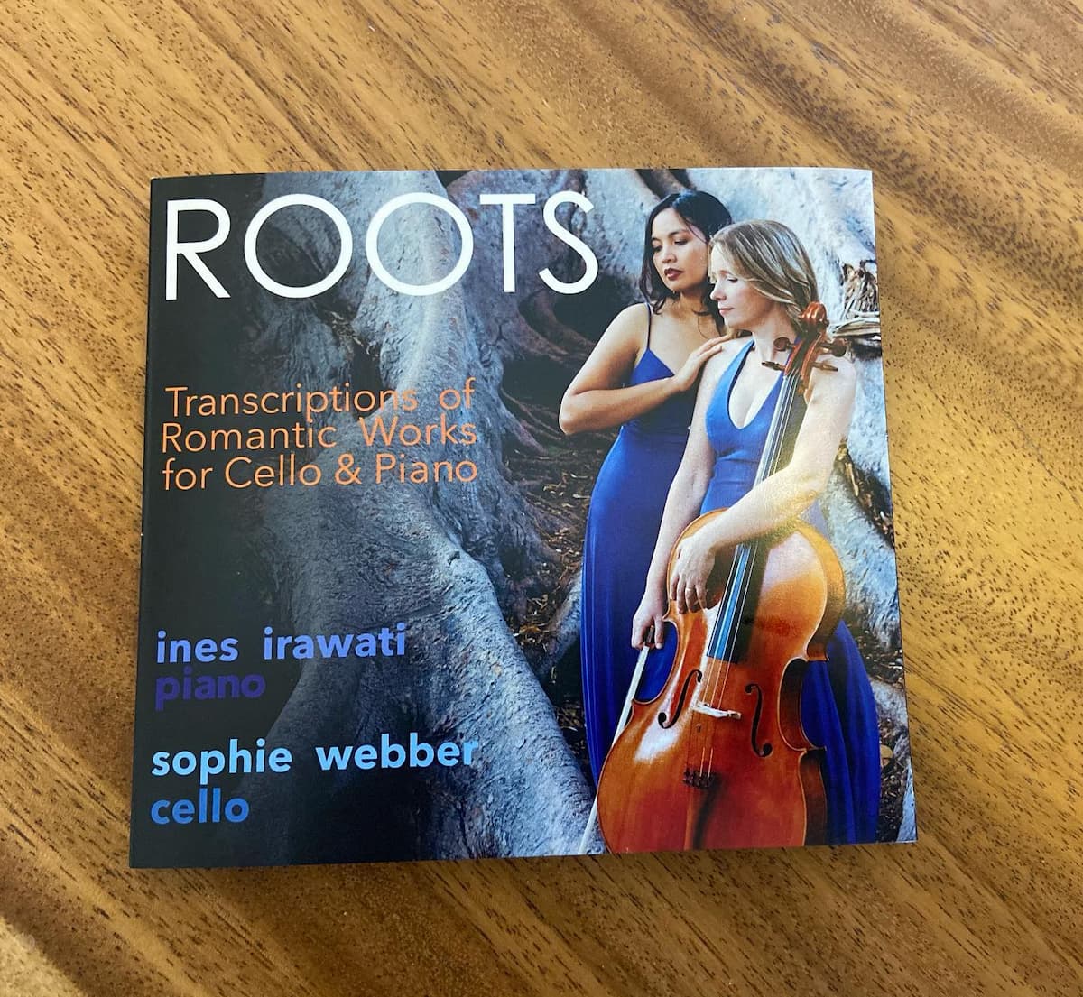 Album cover of Sophie Webber’s Roots: Transcriptions of Romantic Works for Cello and Piano
