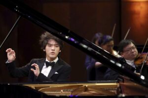 Yunchan Lim in the final round of the 16th Van Cliburn International Piano Competition
