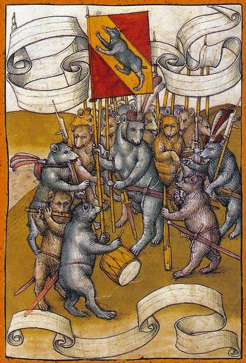 Medieval Art of Bears Playing Instruments | Music & Arts