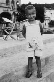 Alfred Brendel as a child