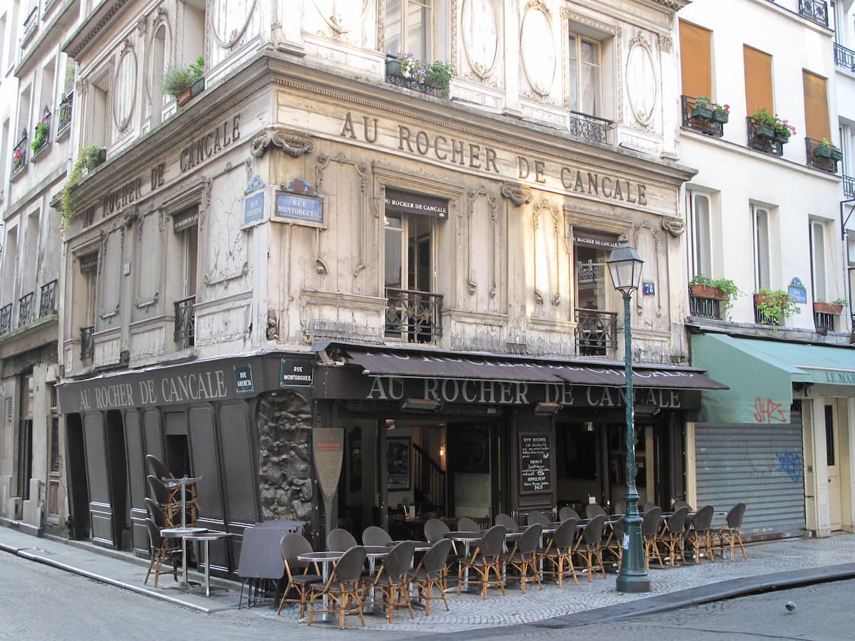 Restaurant "Au Rocher de Cancale"