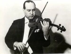 Soviet violinist David Oistrakh