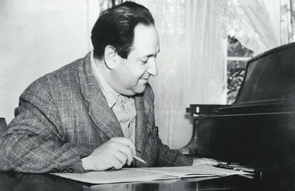 Composer Erich Wolfgang Korngold
