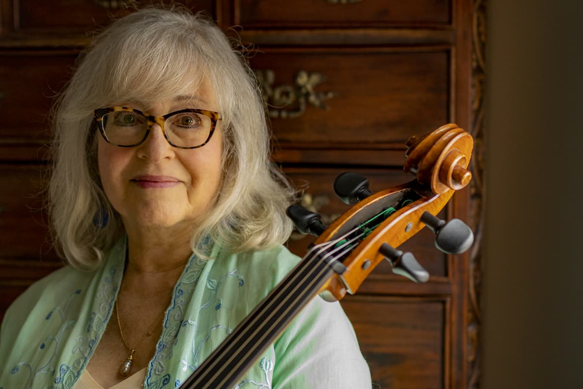 Cellist and author Janet Horvath