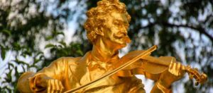 Statue of Johann Strauss Jr.