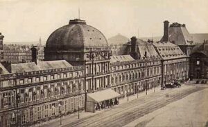 The Tuileries Palace in 1865, where the Concert Spirituel took place