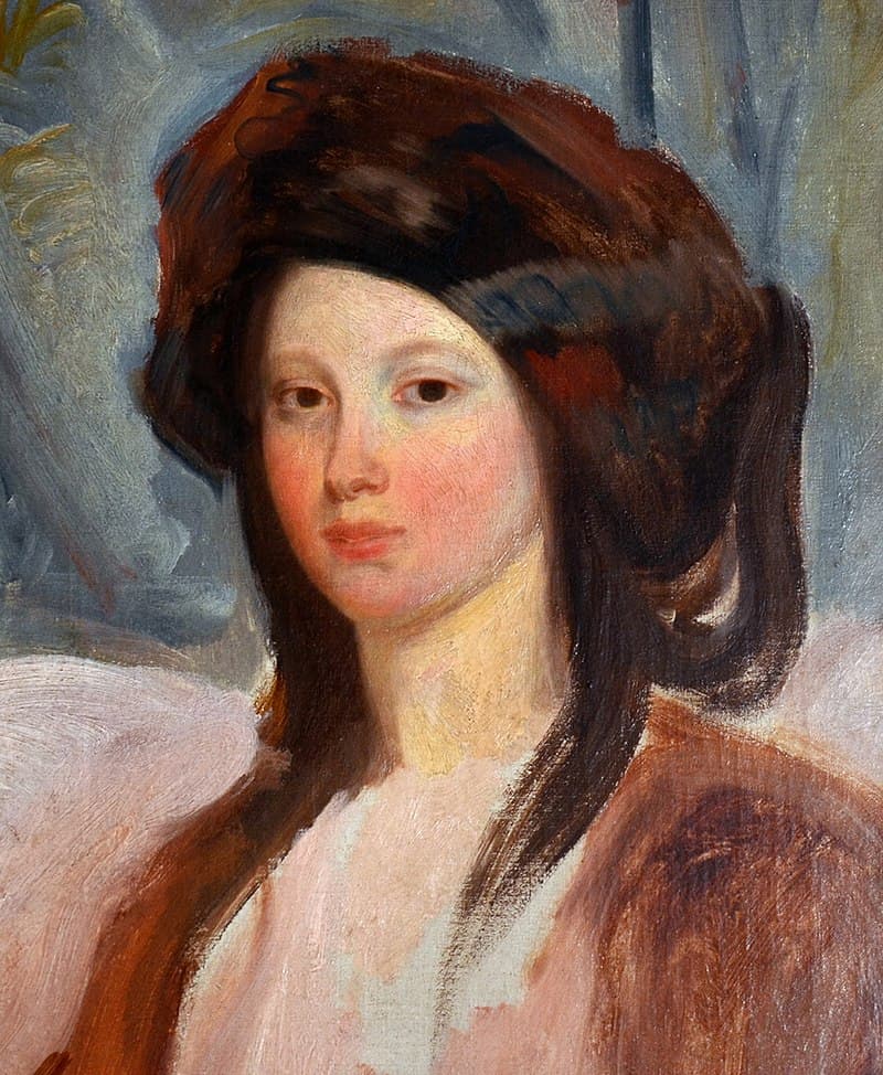 Portrait of Juliette Drouet by Charles-Emile-Callande de Champmartin
