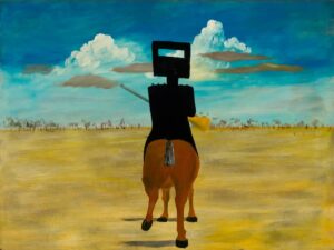 Nolan: Ned Kelly, 1948 (National Gallery of Australia)