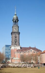Michaeliskirche in Hamburg, where C.P.E. Bach is buried