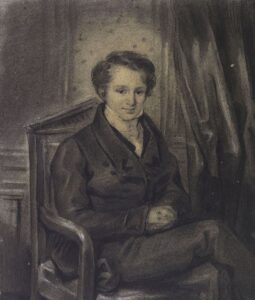 Portrait of poet Victor Hugo