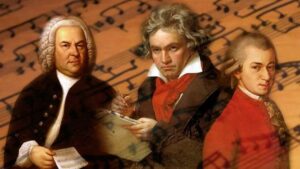 Mozart, Beethoven, and Bach were regarded as the greatest composers