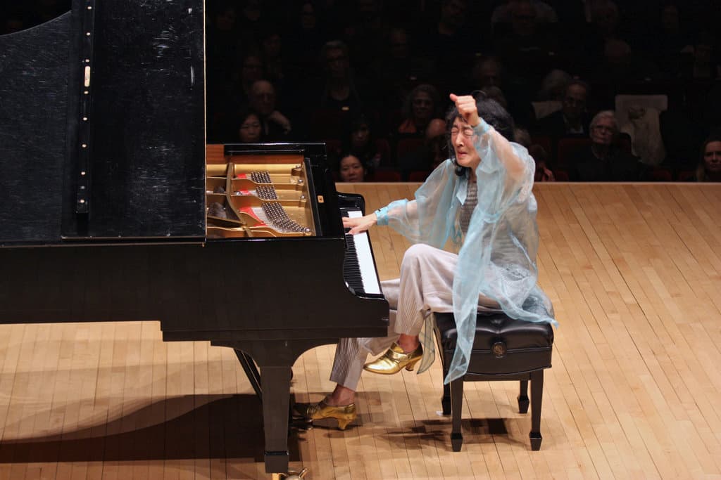 Japanese pianist Mitsuko Uchida