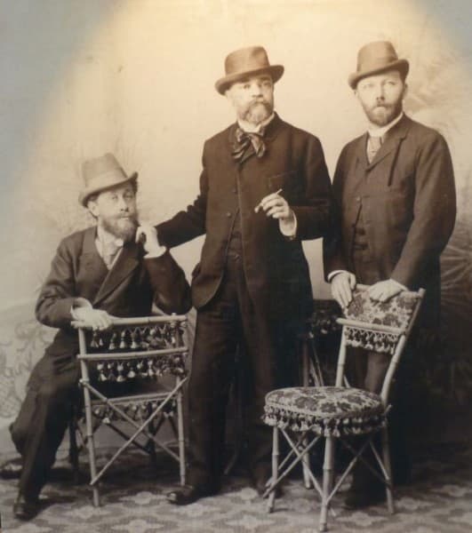 Hanus Wihan, Antonín Dvořák and Ferdinand Lachner