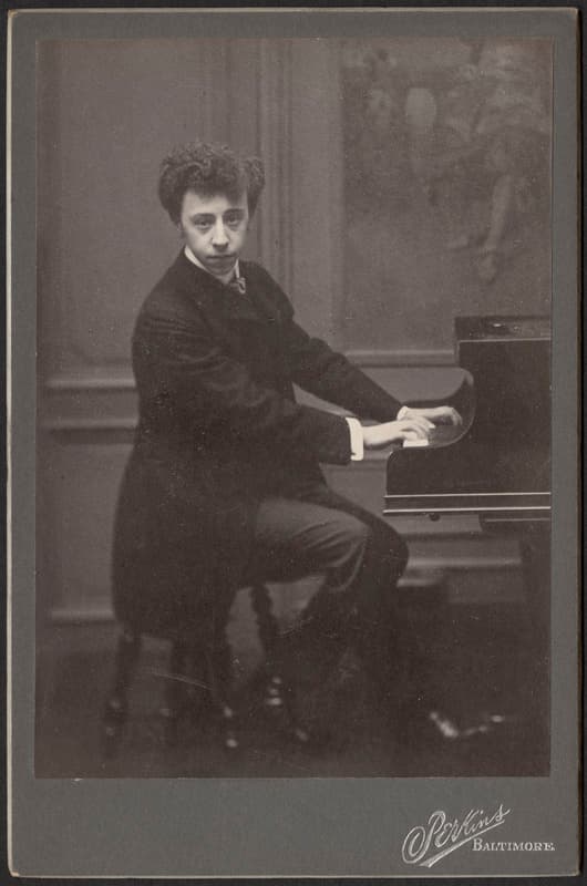 Arthur Rubinstein, c. 1900