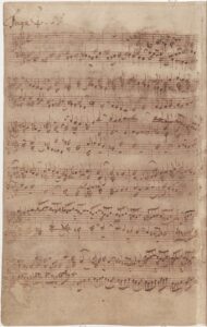 score of Bach's Well-Tempered Clavier
