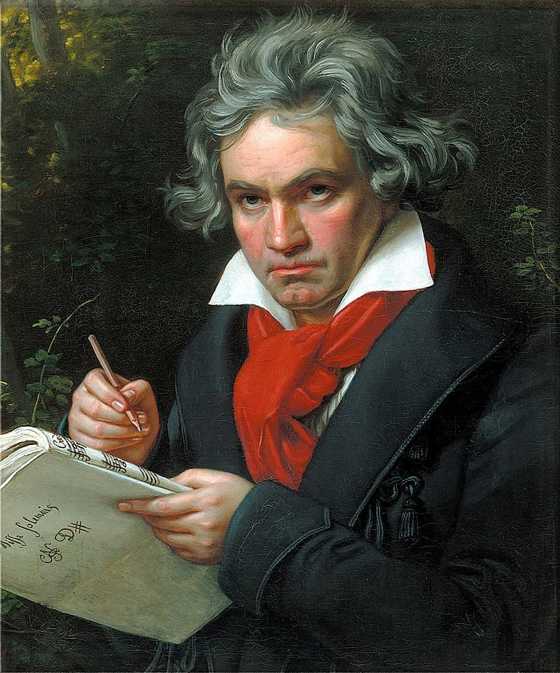 Joseph Karl Stieler: Beethoven, 1820