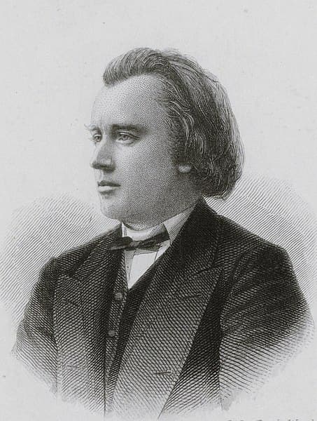 August Weger: Bildnis von J. Brahms, 1960 (Staats- und Universitätsbibliothek Hamburg Carl von Ossietzky)