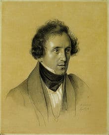 Friedrich Wilhelm von Schadow: Felix Mendelssohn Bartholdy, 1834