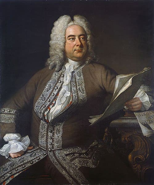 Thomas Hudson: George Friedrich Handel, 1741 (Hamburg State and University Library Carl von Ossietzky)