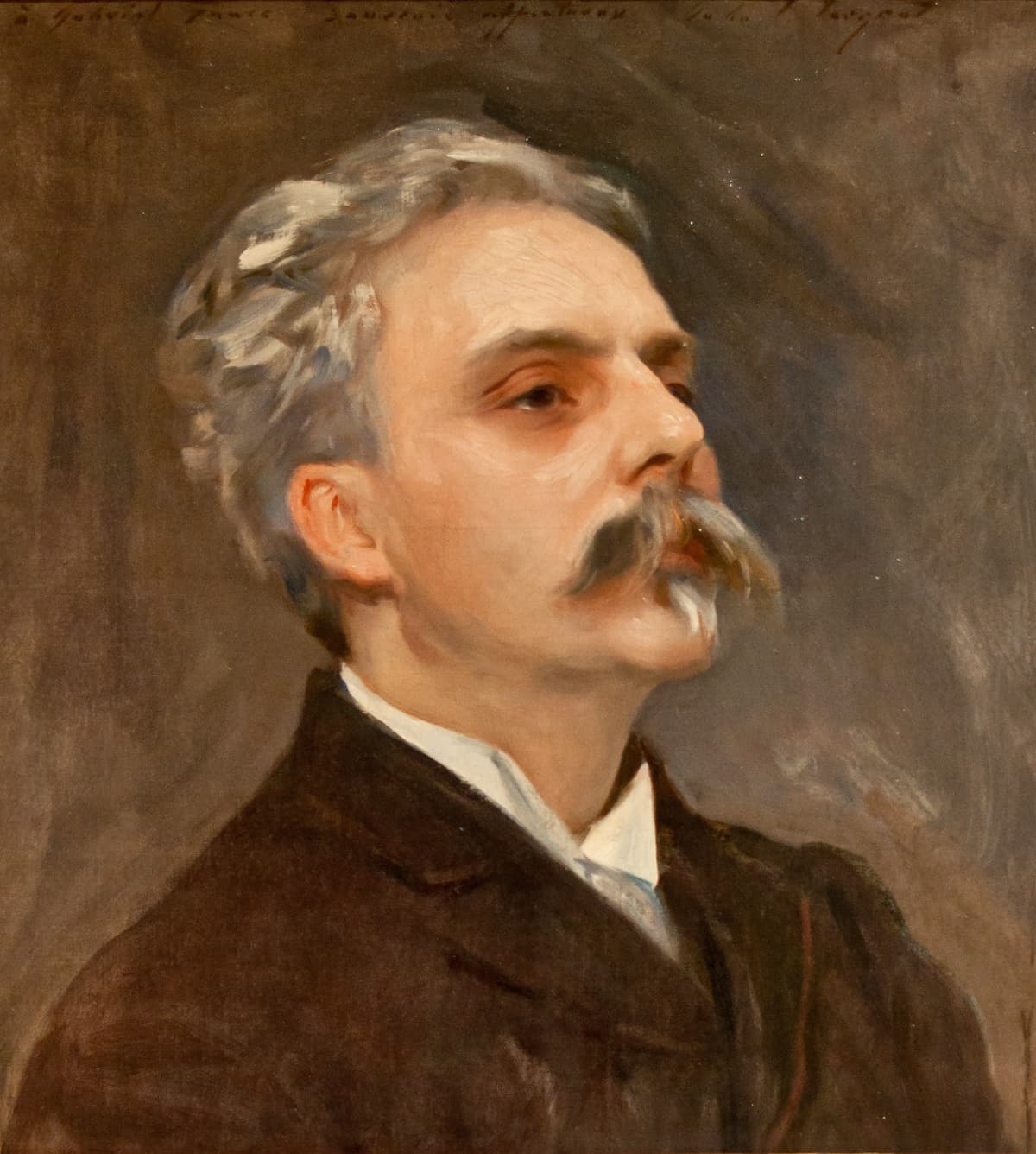 Portrait of Gabriel Fauré by John Singer Sargent