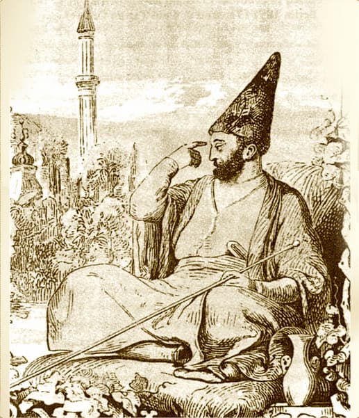 Illustration of Mirza Shafi Vazeh