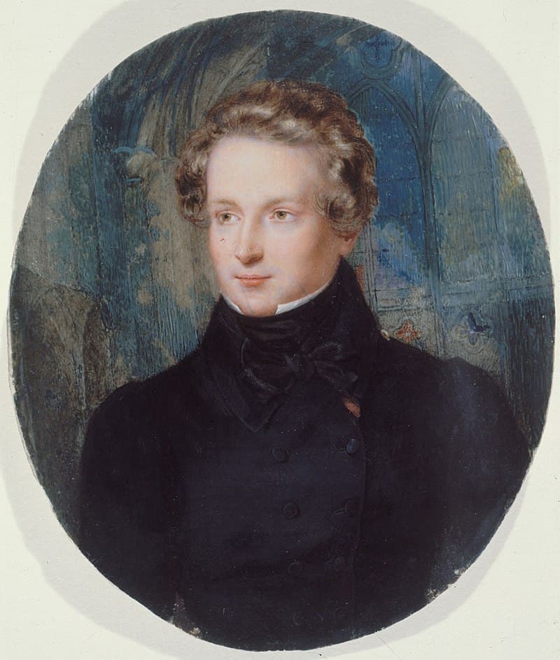 Jean Alaux: Victor Hugo, 1825 (Maison de Victor Hugo - Hauteville House)