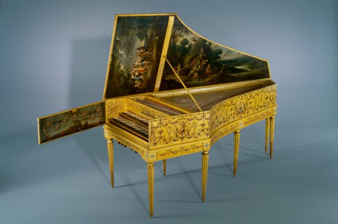 Harpsichord, Andreas II Ruckers, 1646, renovated Pascal Taskin, 1780 (Paris: Music Museum at the Philharmonie)