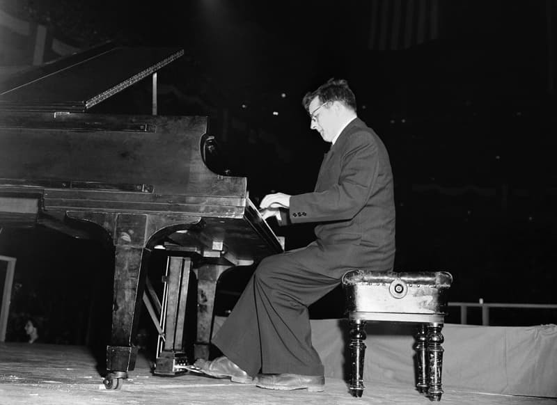 Shostakovich playing at Madison Square Gardens