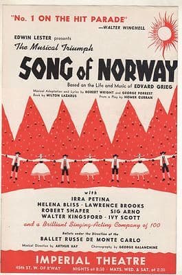 Song of Norway Poster