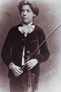 The young Fritz Kreisler