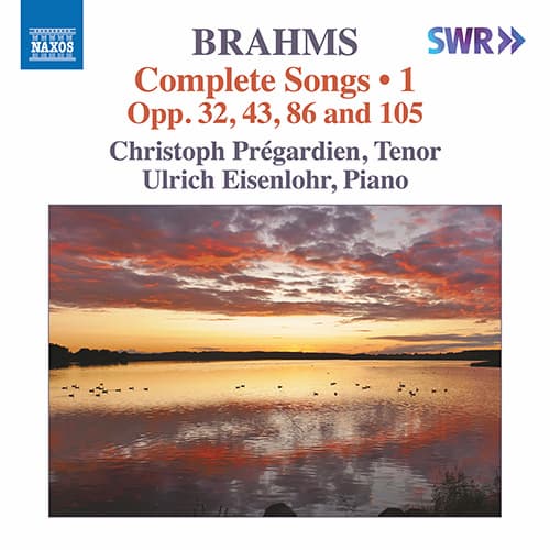 Album cover of Brahms' complete songs