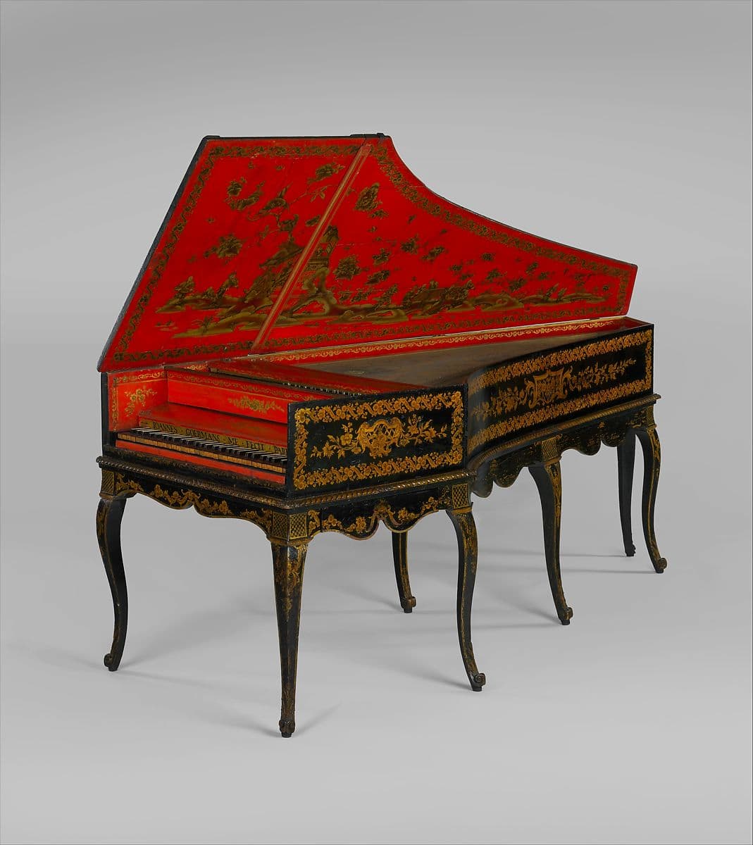 Harpsichord, Ioannes Goermans, 1754, with later piano conversion (Metropolitan Museum of Art)