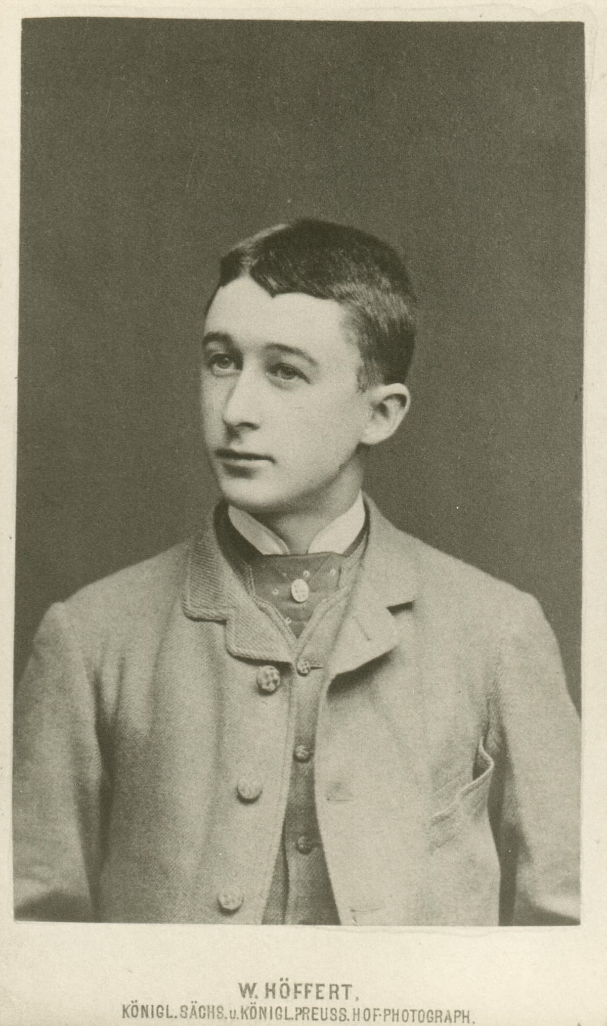 The young Frederick Delius, c. 1870s